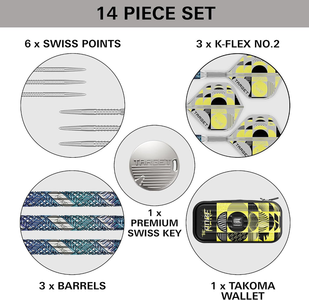 Luke Littler Edge - 95% Tungsten Darts (SP) 23G