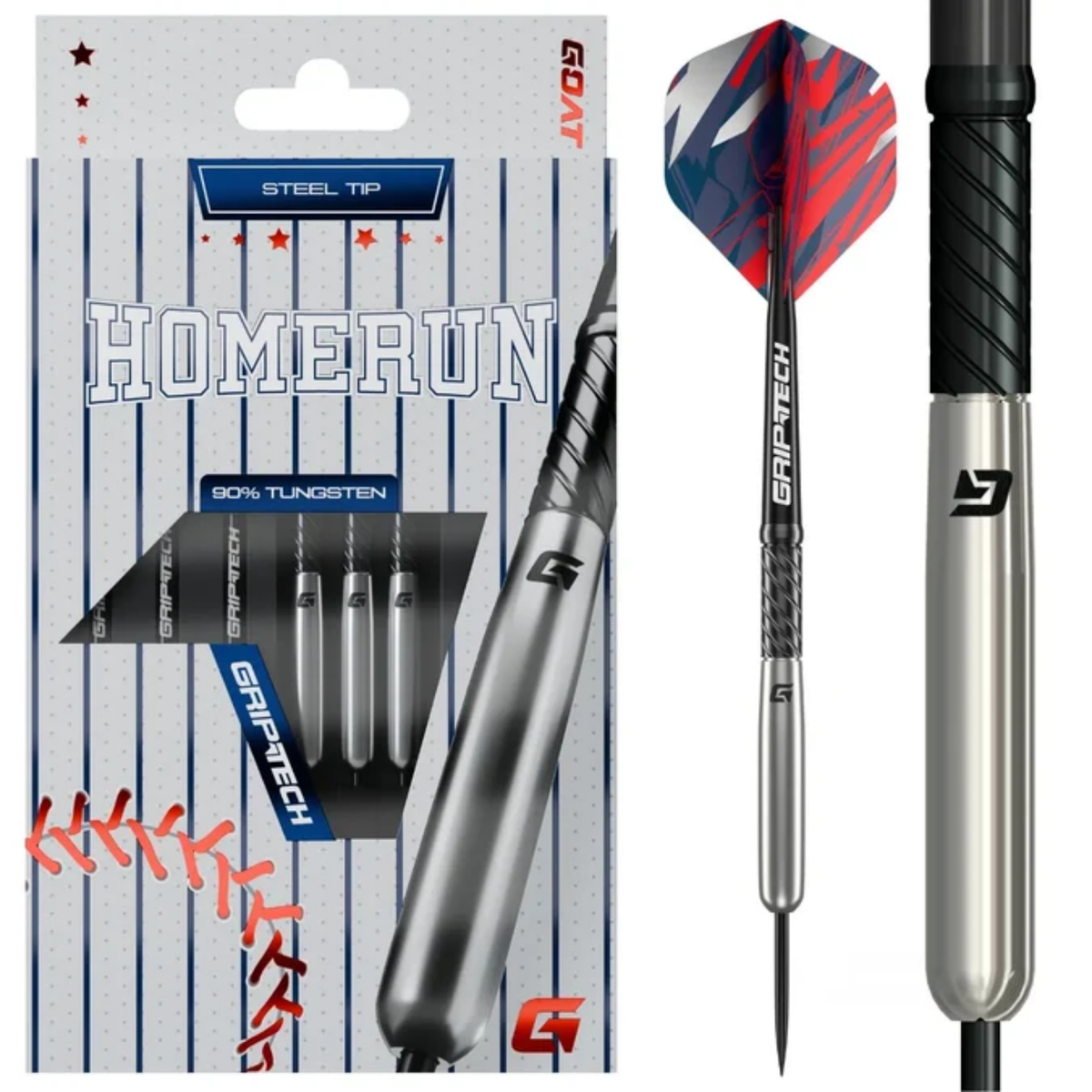 GOAT Homerun 90% Tungsten Steel Tip Darts