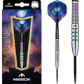 Mission Celestial Darts Steel Tip - 95% Tungsten - Coral PVD