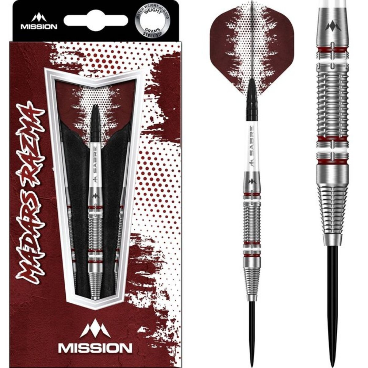 Mission Madars Razma 95% - Steel Tip Darts