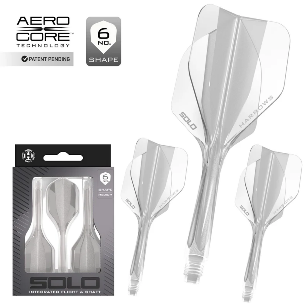 Solo No.6 Integrated Flight and Shaft - Clear