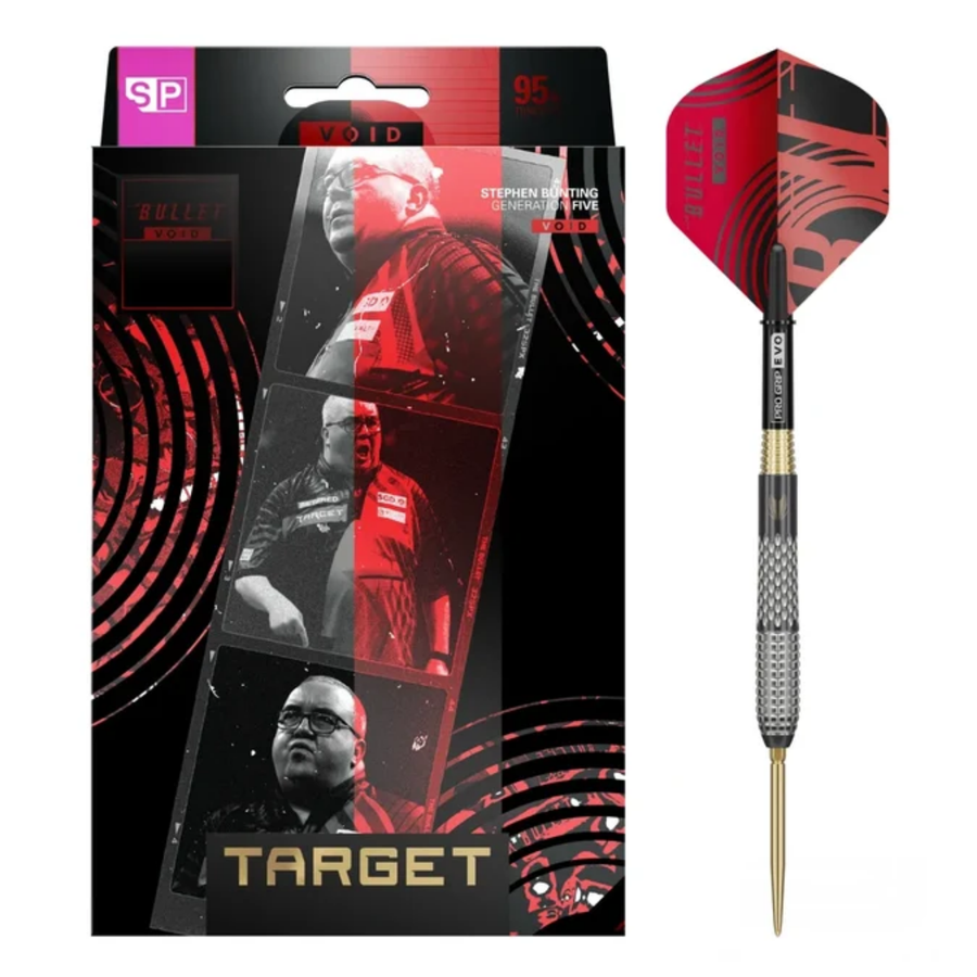 Target Darts Stephen Bunting G5 Void SP 95% Tungsten Steel Tip Darts
